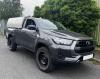 Toyota Single Cab Agrican Canopy with Mesh Gate 