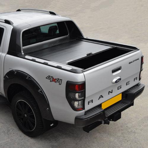 Ford Ranger Wildtrak 2019-2022 Roll Top Black Roller Shutter
